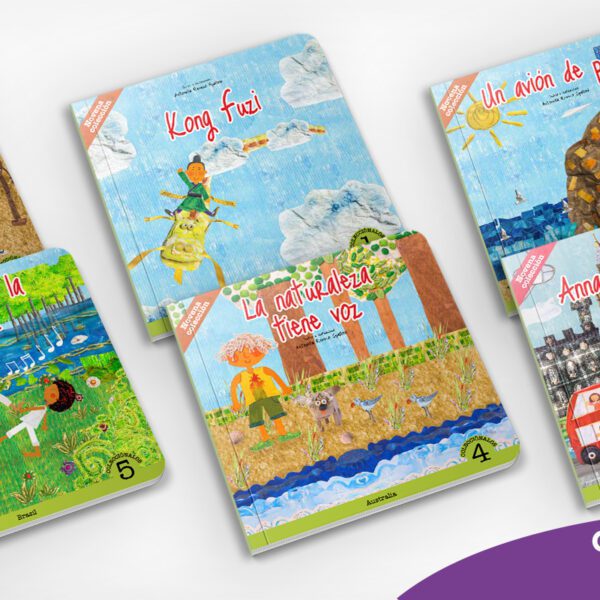 Pack 6 Libros Infantiles Colección Países – Antonella Reveco (tapa blanda)